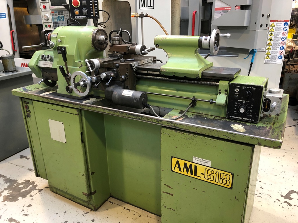 FEELER AML618 Precision Lathe. Year 1989